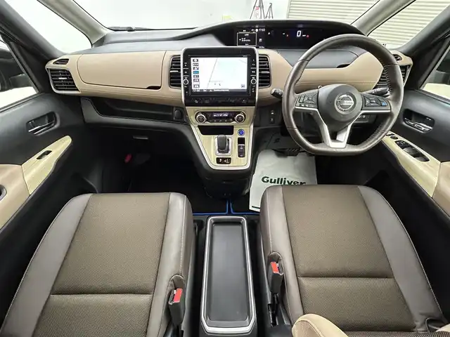 日産 セレナ e－パワー ハイウェイスター V 岡山県 2019(令1)年 3.4万km ダイヤモンドブラック 11インチフリップダウンモニター/純正9インチナビ/【Bluetooth/フルセグTV/CD/DVD/Blu-ray/Carplay）/型番:MM518D-L/アラウンドビューモニター/デジタルインナーミラー/プロパイロット/ステアリングヒーター/前席シートヒーター/ハーフレザーシート/両側電動スライドドア/エマージェンシーブレーキ/オートブレーキホールド/オートハイビーム/LEDヘッドライト/ビルトインETC/スマートキー×2/保証書/取扱説明書/ナビ取扱説明書