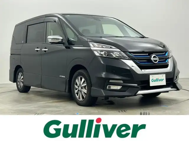 日産 セレナ e－パワー ハイウェイスター V 岡山県 2019(令1)年 3.4万km ダイヤモンドブラック 11インチフリップダウンモニター/純正9インチナビ/【Bluetooth/フルセグTV/CD/DVD/Blu-ray/Carplay）/型番:MM518D-L/アラウンドビューモニター/デジタルインナーミラー/プロパイロット/ステアリングヒーター/前席シートヒーター/ハーフレザーシート/両側電動スライドドア/エマージェンシーブレーキ/オートブレーキホールド/オートハイビーム/LEDヘッドライト/ビルトインETC/スマートキー×2/保証書/取扱説明書/ナビ取扱説明書