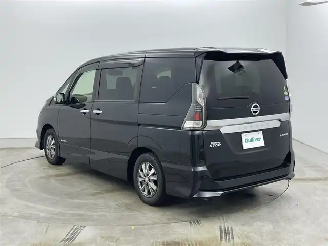 日産 セレナ e－パワー ハイウェイスター V 岡山県 2019(令1)年 3.4万km ダイヤモンドブラック 11インチフリップダウンモニター/純正9インチナビ/【Bluetooth/フルセグTV/CD/DVD/Blu-ray/Carplay）/型番:MM518D-L/アラウンドビューモニター/デジタルインナーミラー/プロパイロット/ステアリングヒーター/前席シートヒーター/ハーフレザーシート/両側電動スライドドア/エマージェンシーブレーキ/オートブレーキホールド/オートハイビーム/LEDヘッドライト/ビルトインETC/スマートキー×2/保証書/取扱説明書/ナビ取扱説明書