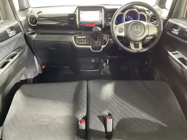 ホンダ Ｎ ＢＯＸ カスタム G Aパッケージ 神奈川県 2014(平26)年 5.1万km プレミアムフレイムオレンジM CTBA/純正7型SDナビゲーション【VXM-145VSi】/・BT/ワンセグTV/SD/CD/DVD/バックカメラ/両側電動スライドドア/ECON/スマートキー/プッシュスタートボタン/ステアリングスイッチ/Autoライト/HIDヘッドライト/シートリフター/電動格納ミラー/ウィンカーミラー/純正フロアマット/純正ドアバイザー/純正14インチアルミホイール