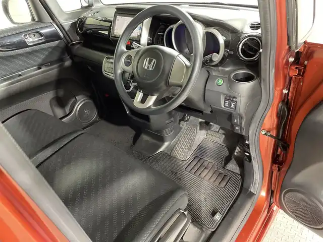 ホンダ Ｎ ＢＯＸ カスタム G Aパッケージ 神奈川県 2014(平26)年 5.1万km プレミアムフレイムオレンジM CTBA/純正7型SDナビゲーション【VXM-145VSi】/・BT/ワンセグTV/SD/CD/DVD/バックカメラ/両側電動スライドドア/ECON/スマートキー/プッシュスタートボタン/ステアリングスイッチ/Autoライト/HIDヘッドライト/シートリフター/電動格納ミラー/ウィンカーミラー/純正フロアマット/純正ドアバイザー/純正14インチアルミホイール