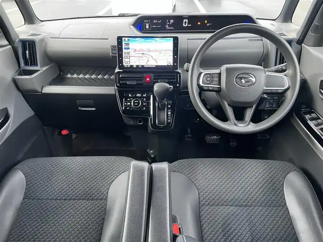 ダイハツ タント カスタム X セレクション 島根県 2020(令2)年 11万km シャイニングホワイトパール ワンオーナー　/純正９型ＳＤナビ　/フルセグTV　/ＤＶＤ再生　/Ｂｌｕｅｔｏｏｔｈ接続　/バックカメラ　/ビルトインＥＴＣ　/純正前方ドライブレコーダー/両側パワースライドドア　/衝突軽減ブレーキ/レーンアシスト/前席シートヒーター　/前方コーナーセンサー　/スマートキー/純正LEDヘッドライト　/純正１４インチアルミホイール/純正フロアマット　/保証書/取扱説明書/スペアキー1本