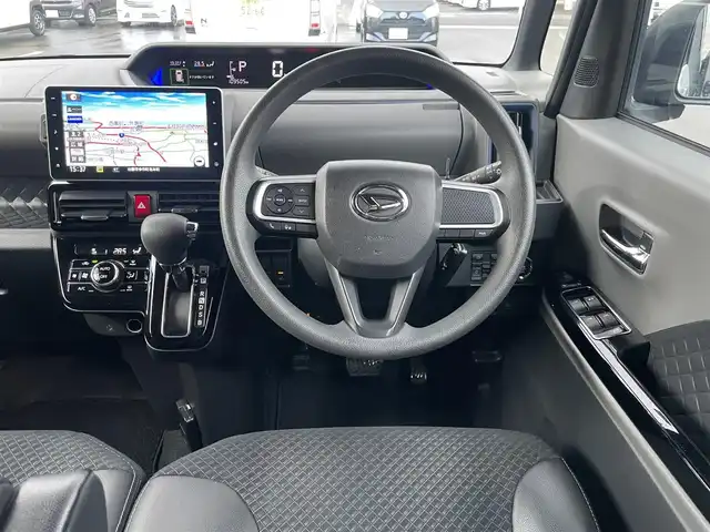 ダイハツ タント カスタム X セレクション 島根県 2020(令2)年 11万km シャイニングホワイトパール ワンオーナー　/純正９型ＳＤナビ　/フルセグTV　/ＤＶＤ再生　/Ｂｌｕｅｔｏｏｔｈ接続　/バックカメラ　/ビルトインＥＴＣ　/純正前方ドライブレコーダー/両側パワースライドドア　/衝突軽減ブレーキ/レーンアシスト/前席シートヒーター　/前方コーナーセンサー　/スマートキー/純正LEDヘッドライト　/純正１４インチアルミホイール/純正フロアマット　/保証書/取扱説明書/スペアキー1本