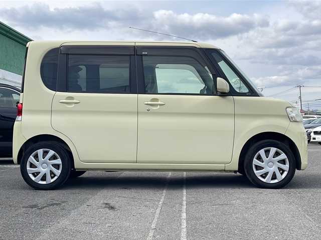 ダイハツ タント スローパー リアシート付き仕様 徳島県 2011(平23)年 12.5万km コットンアイボリー 福祉車両/片側スライドドア/純正フロアマット/純正ドアバイザー/ベンチシート/純正オーディオ　（ラジオ/CD/AUX）/電動格納ミラー/ハロゲンヘッドライト/スペアキー/新車時保証書/取扱説明書