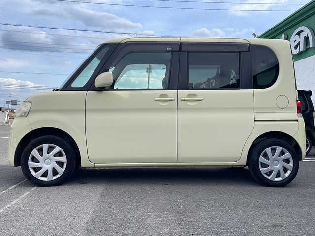 ダイハツ タント スローパー リアシート付き仕様 徳島県 2011(平23)年 12.5万km コットンアイボリー 福祉車両/片側スライドドア/純正フロアマット/純正ドアバイザー/ベンチシート/純正オーディオ　（ラジオ/CD/AUX）/電動格納ミラー/ハロゲンヘッドライト/スペアキー/新車時保証書/取扱説明書