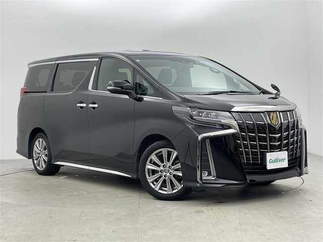 トヨタ アルファード S タイプゴールド 富山県 2020(令2)年 4.9万km ブラック サンルーフ/純正ナビ/バックカメラ/フリップダウンモニター/ドライブレコーダー/ETC/ブラインドスポットモニター/デジタルインナーミラー/両側パワースライドドア/オートホールド付電子パーキング/衝突被害軽減システム/レーダークルーズコントロール/レーンキープアシスト/コーナーセンサー/横滑り防止装置/オートLEDライト/オートマチックハイビーム
