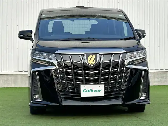 トヨタ アルファード S タイプゴールド 香川県 2020(令2)年 4.9万km ブラック 登録時走行距離：48692ｋｍ/純正ナビゲーション/→フルセグTV/バックカメラ/サンルーフ/ブラインドスポットモニター/フリップダウンモニター/ドライブレコーダー/ビルトインETC/デジタルインナーミラー/両側パワースライドドア/クルーズコントロール/コーナーセンサー/LEDオートライト/フォグランプ/オートハイビーム/衝突被害軽減システム/レーダークルーズコントロール/レーンキープアシスト/横滑り防止装置/スマートキー