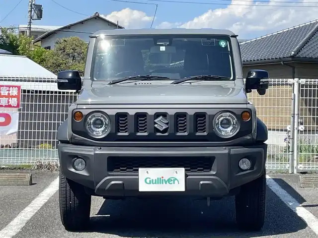 スズキ ジムニー シエラ JC 静岡県 2021(令3)年 0.5万km ミディアムグレー ユーザー買取車両/5速MT/4WD/車線逸脱警報/衝突軽減ブレーキ/ヒルディセントコントロールスイッチ/ESP OFFスイッチ/シートヒーター　D・N/パワーウィンドウ