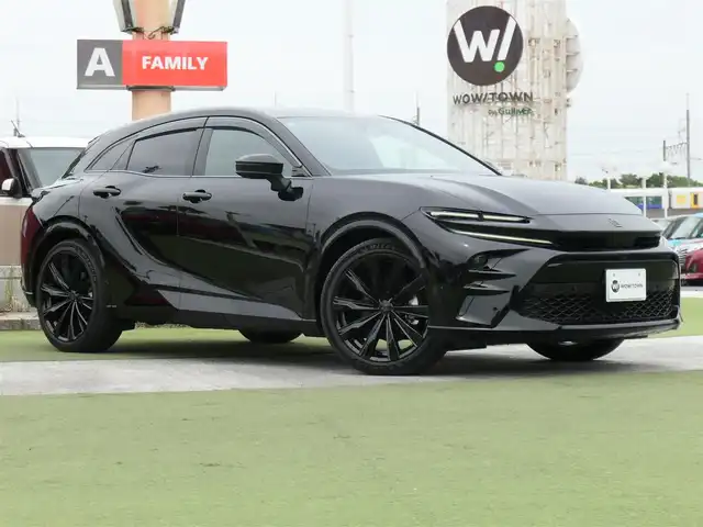 トヨタ クラウン スポーツ Z 千葉県 2024(令6)年 1.5万km ブラック Toyota Safety Sense/・プリクラッシュセーフティ/・レーンディパーチャーアラート/・オートハイビーム/・レーダークルーズコントロール/アドバンスドパーク/ムーンルーフ/ブラックレザーシート/前席パワーシート/シートヒーター/デジタルインナーミラー/純正コネクティッドナビ/地デジTV/【Bluetooth接続】/パノラミックビューモニター/革巻きステアリング/ステアリングスイッチ/ETC（2.0）/LEDヘッドライト/クリアランスソナー/純正21インチアルミホイル/サイド/カーテン/ニーエアバッグ/スマートキー