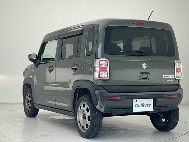 スズキ ハスラー HYBRID G 沖縄県 2021(令3)年 4.4万km クールカーキPM 社外ナビ　/ドライブレコーダー　/バックカメラ　/シートヒーター　/プッシュスタート　/スマートキー　/レーンキープアシスト　/スペアキー　/フルセグＴＶ　/Ｂｌｕｅｔｏｏｔｈ　/ステアリングスイッチ　/電格ミラー　/ＥＴＣ