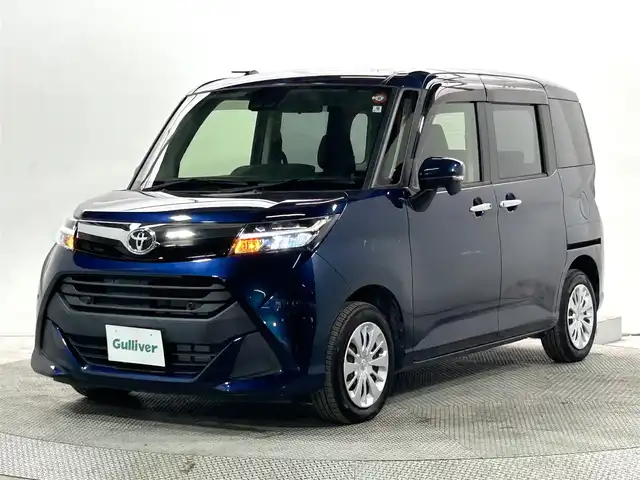 トヨタ タンク G－T 大阪府 2019(令1)年 1.2万km 紺 純正ナビTV バックカメラ ETC クルコン 両側電動 コーナーセンサー レーンアシスト オートライト LEDヘッドライト オートエアコン 電動ミラー スマートキー プッシュスタート アイドリングストップ