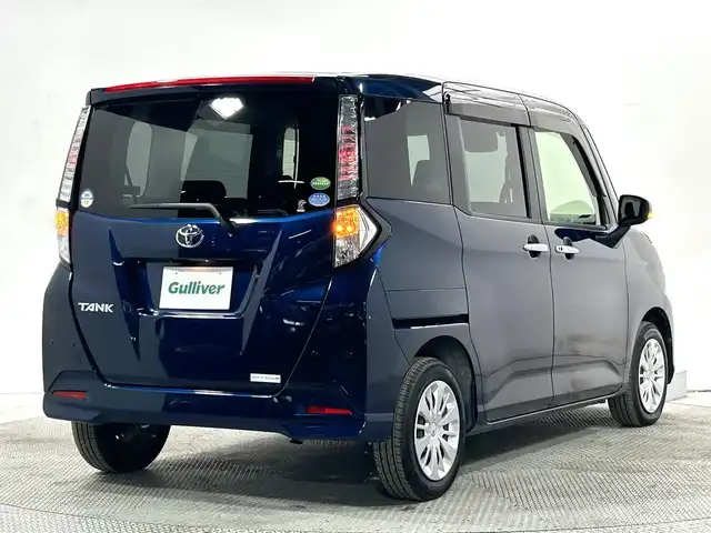トヨタ タンク G－T 大阪府 2019(令1)年 1.2万km 紺 純正ナビTV バックカメラ ETC クルコン 両側電動 コーナーセンサー レーンアシスト オートライト LEDヘッドライト オートエアコン 電動ミラー スマートキー プッシュスタート アイドリングストップ
