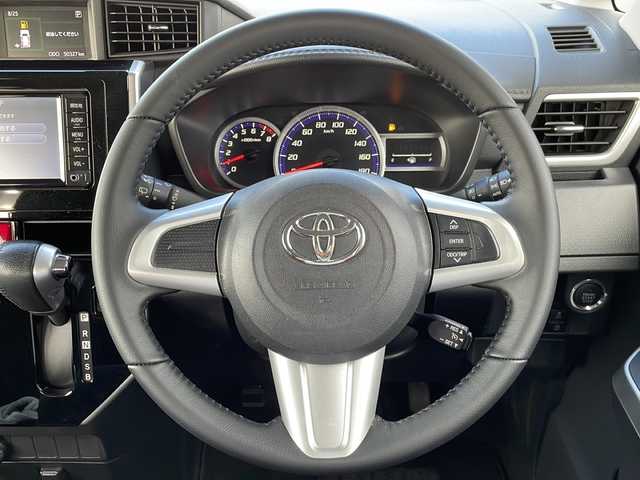 トヨタ タンク カスタムG S 福岡県 2018(平30)年 5.1万km プラムブラウンパールクリスタルシャイン ・純正ナビ　Bluetooth　ワンセグ/・両側パワースライドドア/・スマートキー/・ビルトインETC/・LEDヘッドライト/・革巻きステアリング/・フロアマット/・純正１４インチアルミホイル/・クルーズコントロール