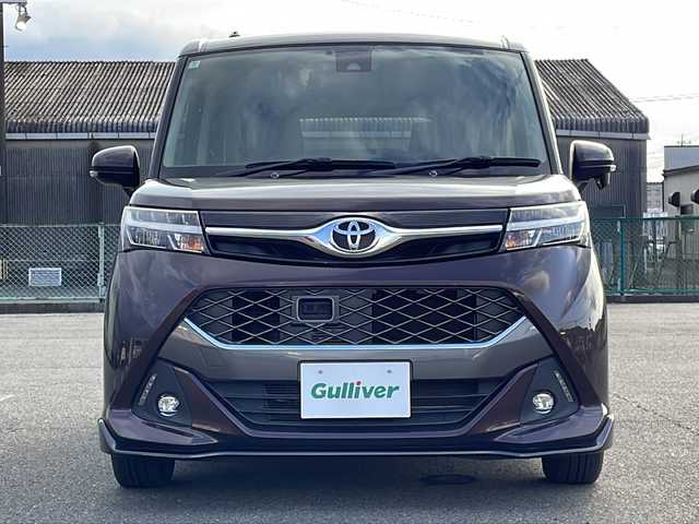 トヨタ タンク カスタムG S 福岡県 2018(平30)年 5.1万km プラムブラウンパールクリスタルシャイン ・純正ナビ　Bluetooth　ワンセグ/・両側パワースライドドア/・スマートキー/・ビルトインETC/・LEDヘッドライト/・革巻きステアリング/・フロアマット/・純正１４インチアルミホイル/・クルーズコントロール