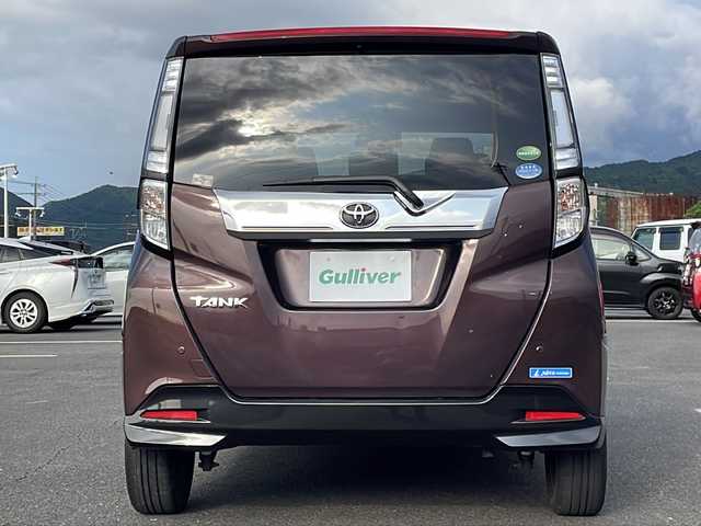 トヨタ タンク カスタムG S 福岡県 2018(平30)年 5.1万km プラムブラウンパールクリスタルシャイン ・純正ナビ　Bluetooth　ワンセグ/・両側パワースライドドア/・スマートキー/・ビルトインETC/・LEDヘッドライト/・革巻きステアリング/・フロアマット/・純正１４インチアルミホイル/・クルーズコントロール