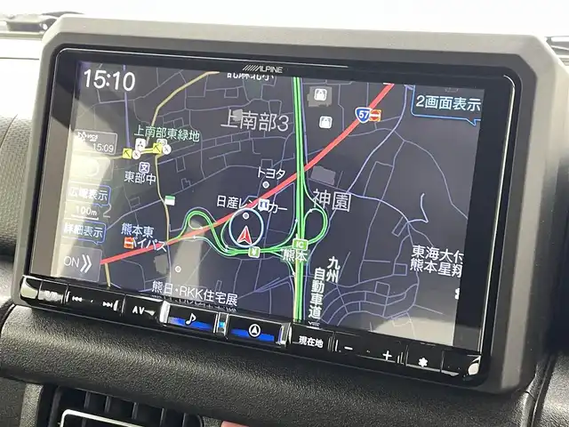 スズキ ジムニー XC 熊本県 2023(令5)年 1.7万km クリアベージュメタリック ４WD/アルパイン9インチナビX9NXL（ＣＤ・ＤＶＤ・フルセグ・ＢＴ）/バックカメラ　/ビルトインＥＴＣ　/アルパインミラー型前後ドライブレコーダー　/クルーズコントロール　/前席シートヒーター　/前のみクリアランスソナー　/衝突軽減ブレーキ　/レーンキープアシスト/横滑り防止/アイドリングストップ/純正フロアマット/純正16インチAW/オートライト/オートマチックハイビーム/LEDヘッドライト/スマートキー/プッシュスタート/スペアキー1本