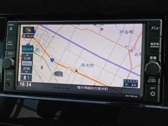 日産 セレナ ハイウェイスター V 福井県 2020(令2)年 4.4万km ダイヤモンドブラック 純正16インチAW/全方位カメラ/純正ナビ/フルセグテレビ/ハンズフリー両側オートスライドドア/前後コーナーセンサー/クルーズコントロール/ビルトインETC/ドアバイザー/本革巻きステアリング/LEDヘッドライト/Fフォグ/ダブル＋サイドエアバッグ/カーテンエアバッグ/BSW、BSI/横滑り防止装置/盗難防止装置/純正フロアマット/スマートキー