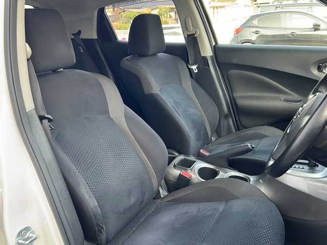 日産 ジューク 15RX Vセレクション 鳥取県 2016(平28)年 5.8万km ブリリアントホワイトパール ワンオーナー/スマートキーx２個/プリクラッシュセーフティ/レーンデパーチャー/純正メモリナビ/フルセグ・Bluetooth/バックカメラ/Dモードエアコン/革巻ステアリング/キセノンライト/社外１７インチAW/ETCユニット/保証書・取説