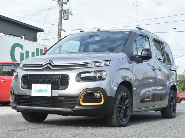 シトロエン ベルランゴ サーフED バイ･リップカール 神奈川県 2022(令4)年 2.5万km GRIS ARTENSE マルチパノラミックルーフ/グリップコントロール/ディスプレイオーディオ/バックカメラ/ブラインドスポットモニター/フロント&サイド&バックソナー/パドルシフト/ETC/専用ボディ色グリアルタンス