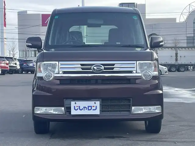 ダイハツ ムーヴ コンテ カスタム G 道北・旭川 2013(平25)年 11.8万km プラムブラウンクリスタルマイカ (株)IDOMが運営する【じしゃロン旭川店】の自社ローン対象車両になります。こちらは現金ご利用時の価格です。自社ローンご希望の方は別途その旨お申付け下さい。/　/・社外ナビ(CD/DVD/BT/SD/フルセグ)/・エコアイドル/・電動格納ウィンカーミラー/・フロントデアイサー/・スマートキー1個/・フォグランプ/・現車サマータイヤ 純正AW155/65R14/・取扱説明書