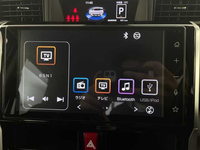 トヨタ ルーミー カスタムG－T 新潟県 2021(令3)年 4.1万km パールホワイトⅢ 純正ディスプレイオーディオ/　　フルセグ/BT/AppleCarPlay/AndroidAuto/バックカメラ/両側パワースライドドア/レーダークルーズコントロール/シートヒーター/LEDオートライト/純正15インチアルミホイール/ステアリングスイッチ/USBポート/社外AW付スタッドレスタイヤ車載/アイドリングストップ/スマートキー/ETC