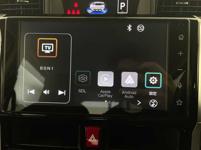 トヨタ ルーミー カスタムG－T 新潟県 2021(令3)年 4.1万km パールホワイトⅢ 純正ディスプレイオーディオ/　　フルセグ/BT/AppleCarPlay/AndroidAuto/バックカメラ/両側パワースライドドア/レーダークルーズコントロール/シートヒーター/LEDオートライト/純正15インチアルミホイール/ステアリングスイッチ/USBポート/社外AW付スタッドレスタイヤ車載/アイドリングストップ/スマートキー/ETC