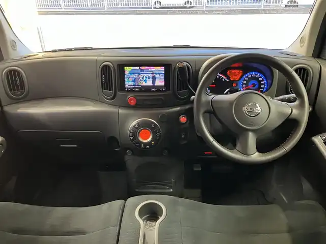 日産 キューブ 15X Vセレクション 東京都 2019(平31)年 5万km ブリリアントホワイトパール 社外メモリナビ/（AVIC-RZ900)/バックカメラ/インテリジェントキー/電動格納ミラー/Bluetooth/フルセグテレビ/プラズマクラスター/ドライブレコーダー前後/アイドリングストップ/ETC/保証書・取扱説明書