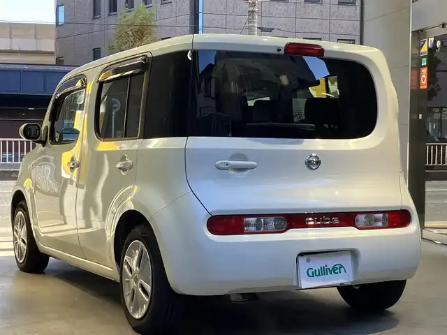 日産 キューブ 15X Vセレクション 東京都 2019(平31)年 5万km ブリリアントホワイトパール 社外メモリナビ/（AVIC-RZ900)/バックカメラ/インテリジェントキー/電動格納ミラー/Bluetooth/フルセグテレビ/プラズマクラスター/ドライブレコーダー前後/アイドリングストップ/ETC/保証書・取扱説明書