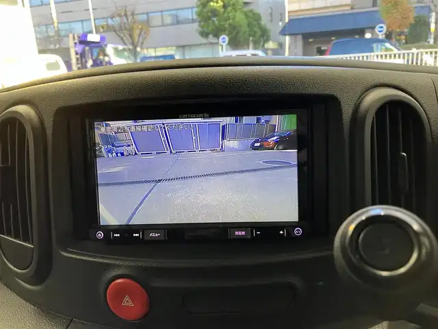 日産 キューブ 15X Vセレクション 東京都 2019(平31)年 5万km ブリリアントホワイトパール 社外メモリナビ/（AVIC-RZ900)/バックカメラ/インテリジェントキー/電動格納ミラー/Bluetooth/フルセグテレビ/プラズマクラスター/ドライブレコーダー前後/アイドリングストップ/ETC/保証書・取扱説明書