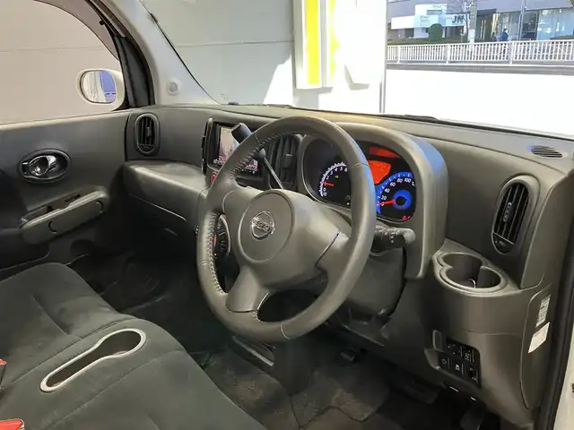 日産 キューブ 15X Vセレクション 東京都 2019(平31)年 5万km ブリリアントホワイトパール 社外メモリナビ/（AVIC-RZ900)/バックカメラ/インテリジェントキー/電動格納ミラー/Bluetooth/フルセグテレビ/プラズマクラスター/ドライブレコーダー前後/アイドリングストップ/ETC/保証書・取扱説明書