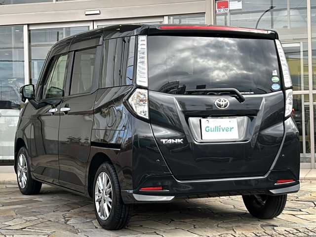 トヨタ タンク G S 静岡県 2018(平30)年 6.6万km ブラックマイカメタリック 純正SDナビ/・CD/・DVD/・フルセグＴＶ/・Bluetooth/・AM/・FM/主要装備/・両側パワスラ/・衝突軽減/・横滑り防止装置/・レーンキープ/・クルコン/・バックカメラ/・ETC/・ドラレコ/・ステリモ/・スマートキー/・スペアキー1本/・プッシュスタート/・社外フロアマット/・社外アルミホイール