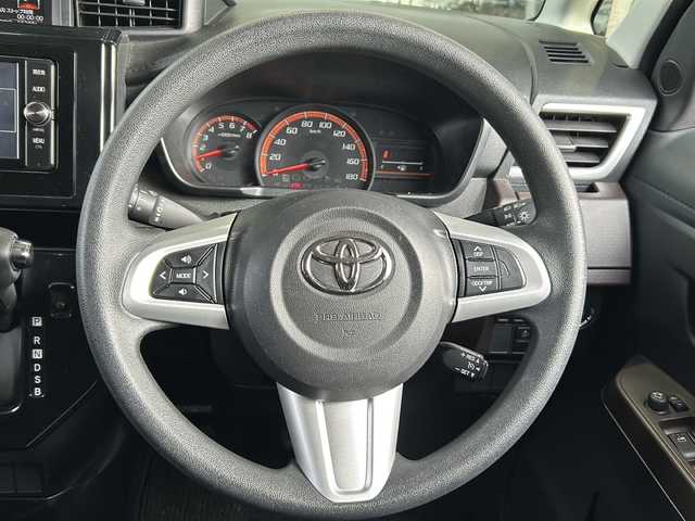 トヨタ タンク G S 静岡県 2018(平30)年 6.6万km ブラックマイカメタリック 純正SDナビ/・CD/・DVD/・フルセグＴＶ/・Bluetooth/・AM/・FM/主要装備/・両側パワスラ/・衝突軽減/・横滑り防止装置/・レーンキープ/・クルコン/・バックカメラ/・ETC/・ドラレコ/・ステリモ/・スマートキー/・スペアキー1本/・プッシュスタート/・社外フロアマット/・社外アルミホイール