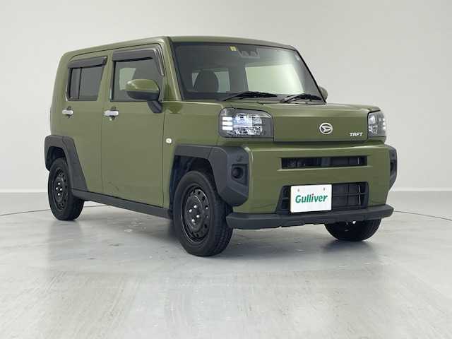ダイハツ タフト X 茨城県 2022(令4)年 3.5万km フォレストカーキメタリック ガラスルーフ/純正ナビ【NMZK-W72D】/・(CD/DVD/フルセグ/BT)/バックカメラ/スマートアシスト/・衝突軽減システム/・車線逸脱警報/・オートハイビーム/コーナーセンサー/LEDヘッドライト/ブレーキホールド/ステアリングスイッチ/USBソケット/スマートキー×2