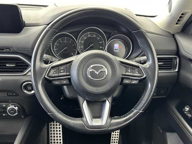 マツダ ＣＸ－５ 25S Lパッケージ 大分県 2017(平29)年 5.9万km スノーフレイクホワイトパールマイカ 純正SDナビ/フルセグ/DVD/Bluetooth/バックカメラ/衝突軽減ブレーキ/レーダークルーズコントロール/前席シートヒーター/前席パワーシート/BOSEサウンド/電動リアゲート/前方ドライブレコーダ/ビルトインETC/純正フロアマット/純正19インチAW/スマートキーX2