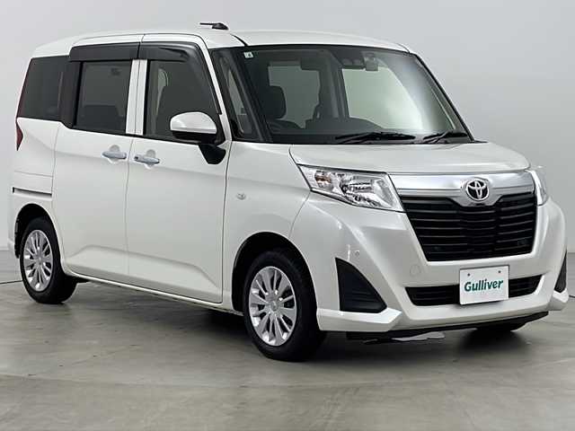 トヨタ ルーミー X S 道央・札幌 2020(令2)年 6.9万km パールホワイトⅢ ・寒冷地仕様/・社外ナビ&DVD&CD&BT/・片側パワースライドドア/・スマートアシストIII/・衝突警報機能/・衝突回避支援ブレーキ機能/・誤発進抑制機能/・車線逸脱警報機能/・先行車発進お知らせ機能/・横滑り防止装置/・アイドリングストップ/・社外前後ドライブレコーダー/・ETC/・フロントワイパーデアイサー/・ドアミラーヒーター/・ドアバイザー/・社外フロアマット/・電動格納ミラー/・プッシュスタート/・LEDヘッドライト/・オートライト/・オートマチックハイビーム/・ヘッドライトレベライザー/・スマートキー/・保証書/・取扱説明書/・社外AWスタッドレスタイヤ積み込み