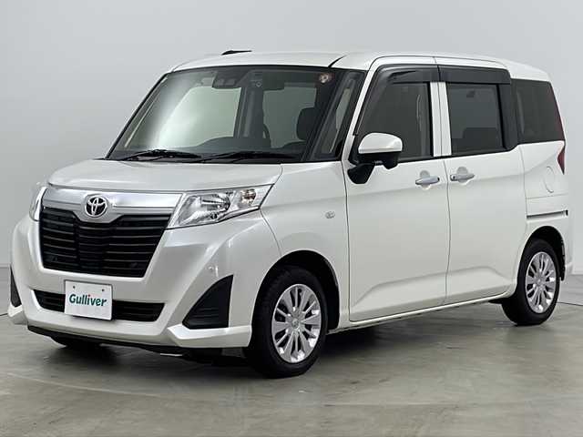 トヨタ ルーミー X S 道央・札幌 2020(令2)年 6.9万km パールホワイトⅢ ・寒冷地仕様/・社外ナビ&DVD&CD&BT/・片側パワースライドドア/・スマートアシストIII/・衝突警報機能/・衝突回避支援ブレーキ機能/・誤発進抑制機能/・車線逸脱警報機能/・先行車発進お知らせ機能/・横滑り防止装置/・アイドリングストップ/・社外前後ドライブレコーダー/・ETC/・フロントワイパーデアイサー/・ドアミラーヒーター/・ドアバイザー/・社外フロアマット/・電動格納ミラー/・プッシュスタート/・LEDヘッドライト/・オートライト/・オートマチックハイビーム/・ヘッドライトレベライザー/・スマートキー/・保証書/・取扱説明書/・社外AWスタッドレスタイヤ積み込み