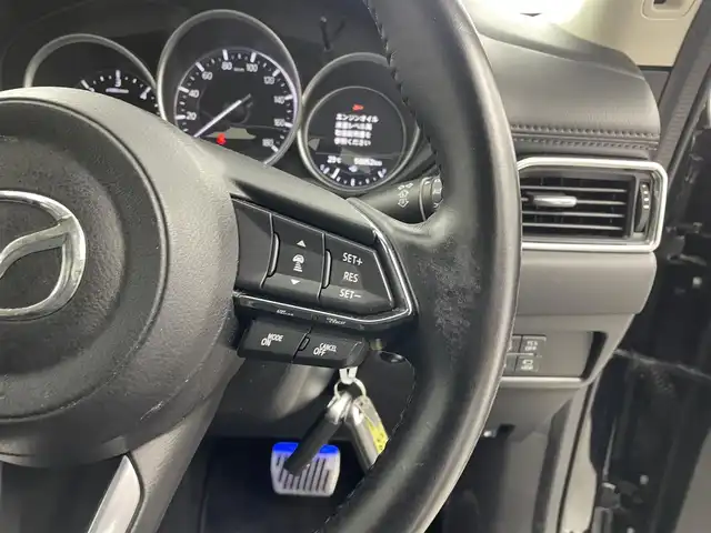 マツダ ＣＸ－５ XD プロアクティブ 愛知県 2018(平30)年 5.9万km ジェットブラックマイカ 純正７インチSDナビ /(ワンセグTV/sha/stitcher/BT/DVD/CD)/バックカメラ/ETC/ブラインドスポットモニター/衝突被害軽減システム/レーンキープアシスト/コーナーセンサー/アイドリングストップ/純正17インチAW/純正LEDヘッドライト/フロアマット/トノカバー
