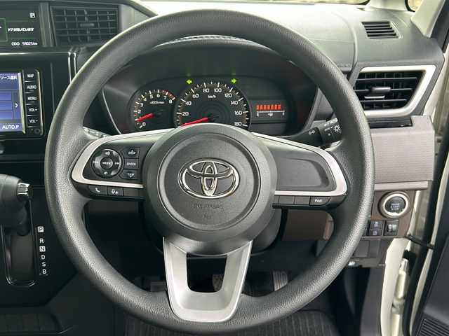 トヨタ ルーミー G 山口県 2022(令4)年 5.9万km パールホワイトⅢ 純正メモリナビ【NSLN-W68】/Bluetooth/両側パワースライドドア/バックカメラ/スマートアシスト/・衝突回避支援ブレーキ機能/・衝突警報機能/・車線逸脱警報/・路側逸脱警報/・ふらつき警報/・ブレーキ抑制付誤発進お知らせ機能/・コーナーセンサー/ETC/LEDヘッドライト/USB充電端子/スマートキー/プッシュスタート