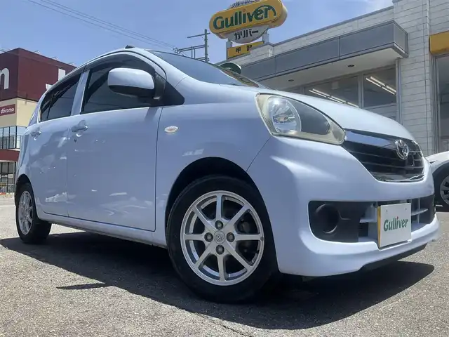 トヨタ ピクシスエポック X SA 滋賀県 2014(平26)年 4.2万km スカイブルー 車検9年4月まで/スマートアシスト/純正7インチナビ/Bluetooth、CD、ワンセグテレビ/バックカメラ/ETC/前ドライブレコーダー/HIDヘッドライト/純正フロアマット/リモコンキー/取扱説明書/保証書