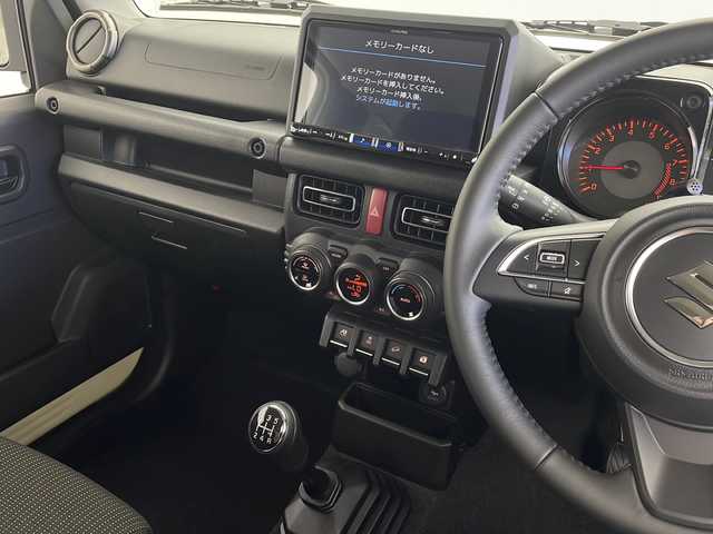 スズキ ジムニー XC 千葉県 2022(令4)年 0.4万km シフォンアイボリーM セーフティサポート（予防安全技術）/・デュアルセンサーブレーキサポート/・誤発進抑制機能（AT車のみ）/・車線逸脱警報機能/・ふらつき警報機能/・先行車発進お知らせ機能/・標識認識機能/（車両進入禁止／はみ出し禁止／最高速度）/・ハイビームアシスト/社外9インチナビ(ALPINE X9NXL)/・フルセグTV/・Bluetoothオーディオ接続/・DVD再生機能/・AppleCarPlay/AndroidAuto/・バックカメラ/スマートキー（プッシュスタート）/クルーズコントロール/LEDヘッドライト/オートエアコン