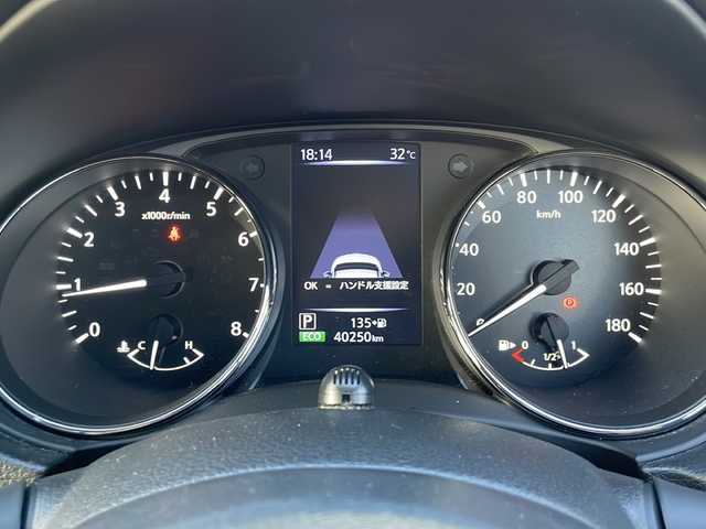 日産 エクストレイル 20Xi 山口県 2020(令2)年 4.1万km ダイヤモンドブラック プロパイロット/（高速道路同一車線運転支援システム/アダプティブクルーズコントロール/ステアリングアシスト）/４WD/純正9インチナビ/（AM/FM/CD/DVD/BT/フルセグ）/全方位カメラ/LEDオートライト/フルレザーシート/デジタルインナーミラー/シートヒーター/純正18インチアルミホイール/ルーフレール/アイドリングストップ/スマートキー/ビルトインETC