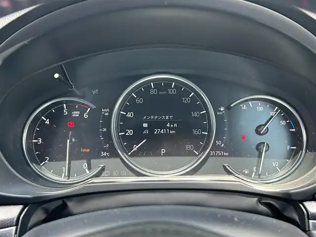 マツダ ＣＸ－５ XD ブラックトーンエディション 奈良県 2022(令4)年 3.2万km ロジウムホワイトプレミアムメタリック １０．２５インチ純正ナビ　/ｂｌｕｅｔｏｏｔｈ　/フルセグテレビ　/全方位カメラ　/viewボタン/ＥＴＣ　/ハーフレザーシート　/パワーシート　/シートヒーター　/ｉ－ＡＣＴＩＶＳＥＮＳＥ　/コーナーセンサー前後　/パドルシフト/ダウンヒルシステム/電動格納ミラー/LEDヘッドライト
