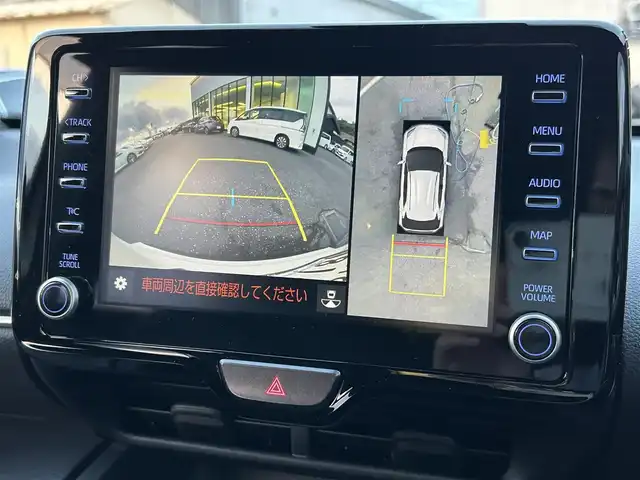 トヨタ ヤリスクロス ハイブリッド Z 島根県 2023(令5)年 3.4万km プラチナホワイトパールマイカ 登録時走行距離33472km/４WD/純正ナビ/(AM/FM/Bluetooth/フルセグTV)/全周囲カメラ/追従型クルーズコントロール/オートマチックハイビーム/ドラレコ前後/パワーシート/シートヒーター/ステアリングヒーター/電動リアゲート/ブラインドスポットモニター/コーナーセンサー/アドバンストパーク/ヘッドアップディスプレイ/横滑り防止/衝突軽減システム/レーンアシスト