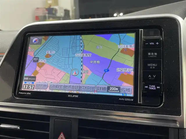 トヨタ シエンタ ハイブリッド G 埼玉県 2016(平28)年 8万km ブラックマイカ 社外ナビ　ビルトインＥＴＣ　衝突軽減ブレーキ　両側パワースライドドア　純正フロアマット　ステアリングスイッチ　プッシュスタート　スマートキー　ＬＥＤヘッドライト　Ｂｌｕｅｔｏｏｔｈ　ＣＤ　地デジＴＶ