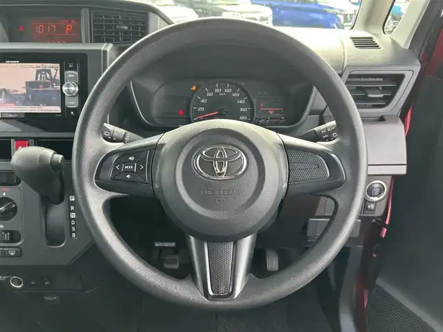 トヨタ タンク 愛知県 2017(平29)年 6.8万km マゼンタベリーマイカM 社外ＳＤナビ　/ＤＴＶ　/ＢＴ　/ＵＳＢ　/Ｂカメラ　/後席フリップダウンモニター　/ＥＴＣ　/左パワースライドドア　/前席シートヒーター　/衝突軽減ブレーキ　/ステアリングスイッチ　/プッシュスタート