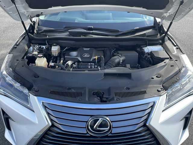 レクサス ＲＸ 300 バージョンL 山口県 2018(平30)年 6.8万km ソニッククォーツ サンルーフ/黒レザーシート/純正ナビ/Bluetooth/フルセグTV/バックカメラ/スマートキー＆プッシュスタート/ヘッドアップディスプレイ/ブラインドスポットモニター/パワーバックドア/ステアリングヒーター/クルーズコントロール/ステアリングスイッチ/前席パワーシート/前席シートヒーター＆ベンチレーション/電動チルト＆テレスコピック/社外前後ドライブレコーダー/LEDヘッドライト/LEDフォグライト/オートライト/オートマチックハイビーム/シーケンシャルウィンカー/純正20インチAW/保証書・取説/スペアキー1個・カードキー1個