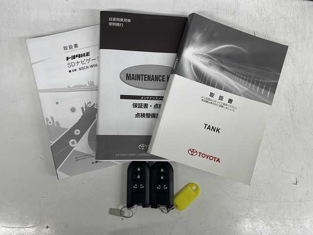 トヨタ タンク G S 愛知県 2019(平31)年 2.7万km レーザーブルークリスタルシャイン /禁煙//純正メモリナビ//地デジ//BT/CD/SD/AUX/AM/FM//バックカメラ//ビルトインETC//ドライブレコーダー//クルーズコントロール//両側パワースライドドア//オートリトラウィンカーミラー//ステアリングスイッチ//スマートキー//プッシュスタート//スマートアシストII//衝突回避支援ブレーキ//衝突警報//車線逸脱警報//誤発進抑制制御//誤後進抑制制御//アイドリングストップ//純正フロアマット//純正ドアバイザー//保証書//取扱説明書//ナビ取説//記録簿//スペアキー