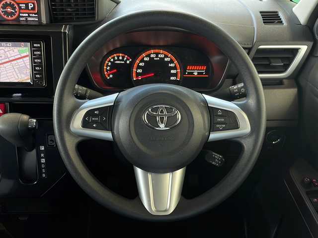 トヨタ タンク G S 愛知県 2019(平31)年 2.7万km レーザーブルークリスタルシャイン /禁煙//純正メモリナビ//地デジ//BT/CD/SD/AUX/AM/FM//バックカメラ//ビルトインETC//ドライブレコーダー//クルーズコントロール//両側パワースライドドア//オートリトラウィンカーミラー//ステアリングスイッチ//スマートキー//プッシュスタート//スマートアシストII//衝突回避支援ブレーキ//衝突警報//車線逸脱警報//誤発進抑制制御//誤後進抑制制御//アイドリングストップ//純正フロアマット//純正ドアバイザー//保証書//取扱説明書//ナビ取説//記録簿//スペアキー