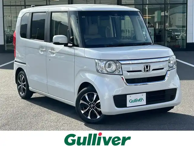 ホンダ Ｎ ＢＯＸ G L ターボ ホンダセンシング 千葉県 2018(平30)年 3.7万km プラチナホワイトパール carrozzeriaナビ　AVIC-RZ902/(AM/FM/CD/DVD/BT/TV)/両側パワースライドドア/バックカメラ/衝突軽減/レーンキープアシスト/横滑り防止/レーダークルーズコントロール/後方コーナーセンサー/オートライト/LEDヘッドライト/純正14インチアルミホイール/プッシュスタート/純正フロアマット/ドライブレコーダー/ETC/フルフラットシート/ベンチシート/電格ミラー