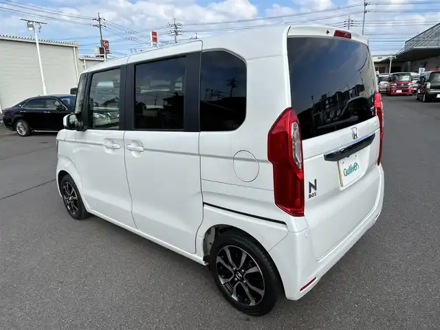 ホンダ Ｎ ＢＯＸ G L ターボ ホンダセンシング 千葉県 2018(平30)年 3.7万km プラチナホワイトパール carrozzeriaナビ　AVIC-RZ902/(AM/FM/CD/DVD/BT/TV)/両側パワースライドドア/バックカメラ/衝突軽減/レーンキープアシスト/横滑り防止/レーダークルーズコントロール/後方コーナーセンサー/オートライト/LEDヘッドライト/純正14インチアルミホイール/プッシュスタート/純正フロアマット/ドライブレコーダー/ETC/フルフラットシート/ベンチシート/電格ミラー